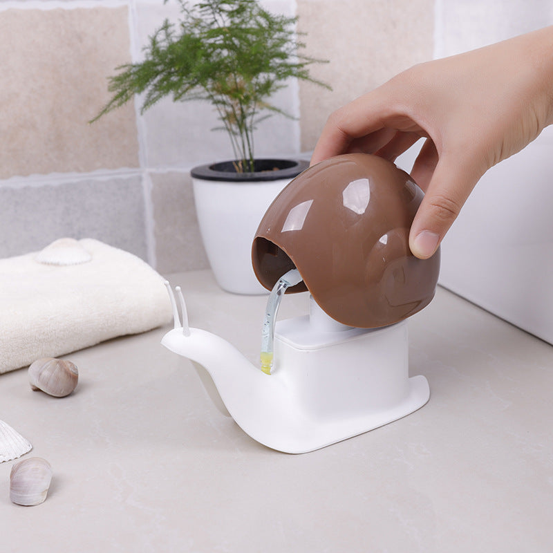 Children's Cartoon Snail-shaped Press Type Hand Soap Emulsion Body Soap Shampoo Bottles Storage Bottles